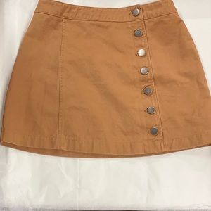Forever 21 button-up mini skirt. Women's A.